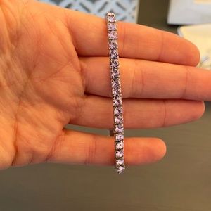 Swarovski light purple bangle